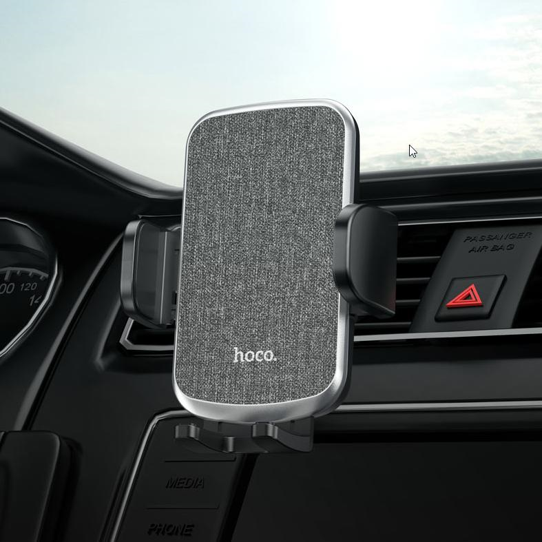 HOCO CA94 Polaris Push-Type Air-Outlet Car Holder - Image 2